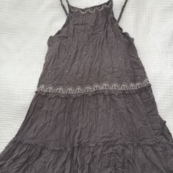 O’Neill Purple Brown Swim Pool Beach Coverup Dress Women’s Size XS