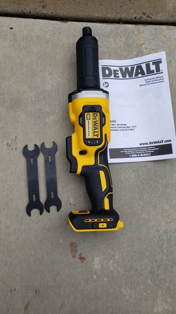 Dewalt 20v Die Grinder Brushless WITH VARIABLE SPEED BRAND NEW