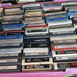 8 TRACK TAPES PREVIOUSLY OWNED 