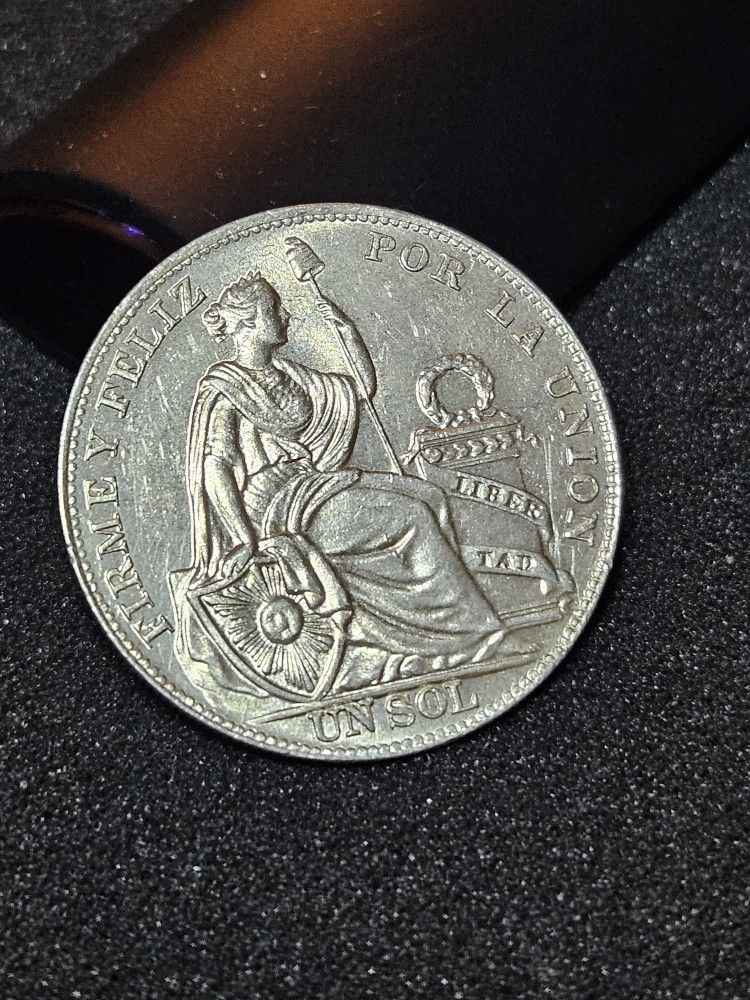 1934 Peru Silver Coinage