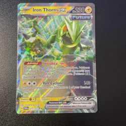 Iron Thorns Ex Pokemon Card 