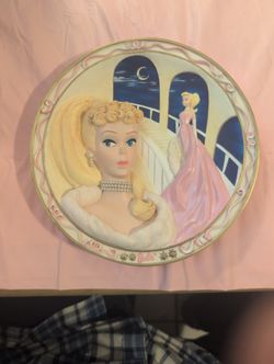 Bradford Exchange First Issue Enchanted Evening Barbie Collector Plate