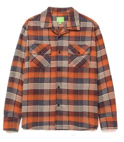 HUF Worldwide Men’s Smash Flannel Overshirt Brand New DS