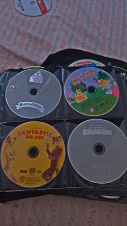 Kids Movies DVDs Collection Set