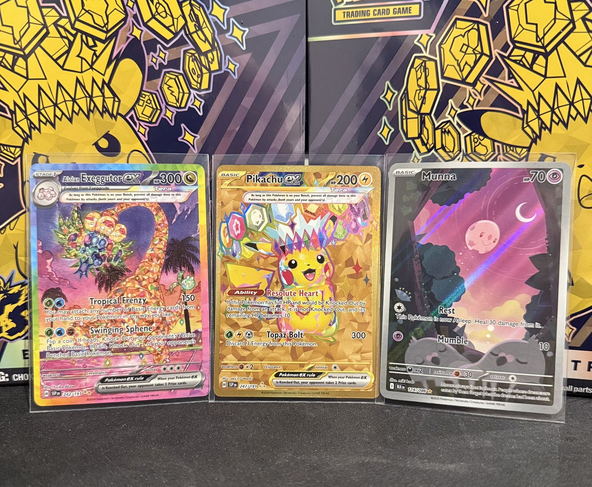 Pokemon- Assorted Full Art Cards Rares