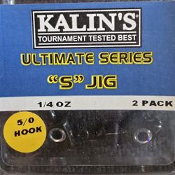 13 Packs 1/4 oz "S" Jig