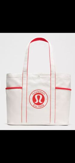 Lululemon Daily Multi-Pocket Canvas Tote Bag - Limited Edition