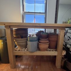 IKEA Groland Butcher Block Island