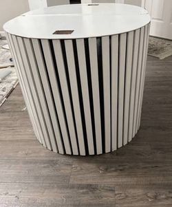 Custom White Wooden Leg Covers for Standing Desk – Professional Look