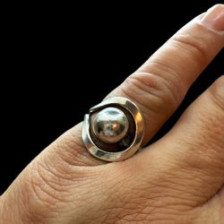 Small Sterling Silver Ring 6/7