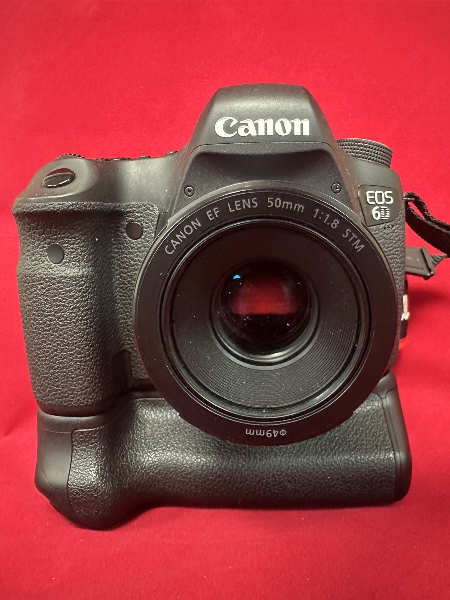 Canon D6 W/ 50mm And Battery Packs