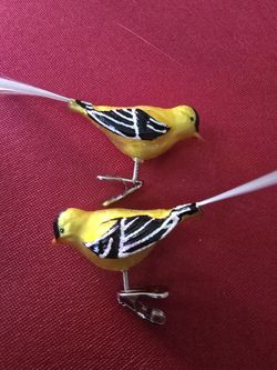 Bird Ornaments / Pajaritos / Decoracion /navidad / Christmas