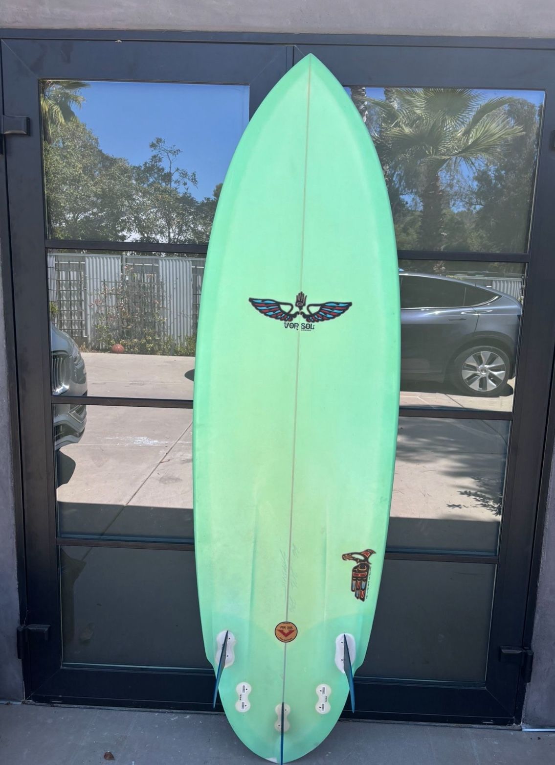 Von Sol Shadow Surfboard