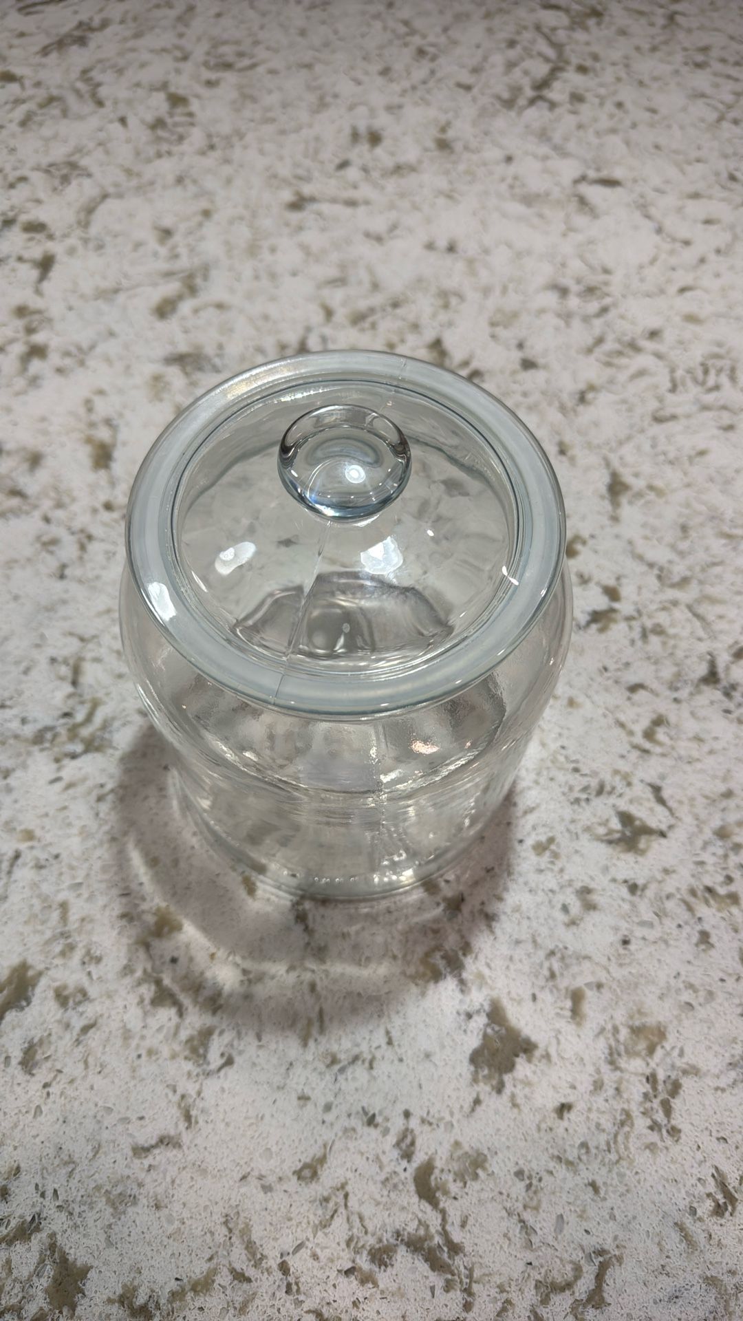 Glass Storage Jar With Lid - Medium Size