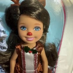 Barbie Christmas Rudolph Chelsea’s Friend Rare