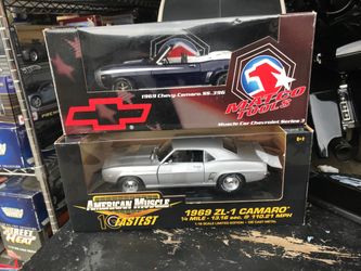 1969 Camaro 1:18 Die-Cast Model Cars – Lot of 2 $55 Each!!!!