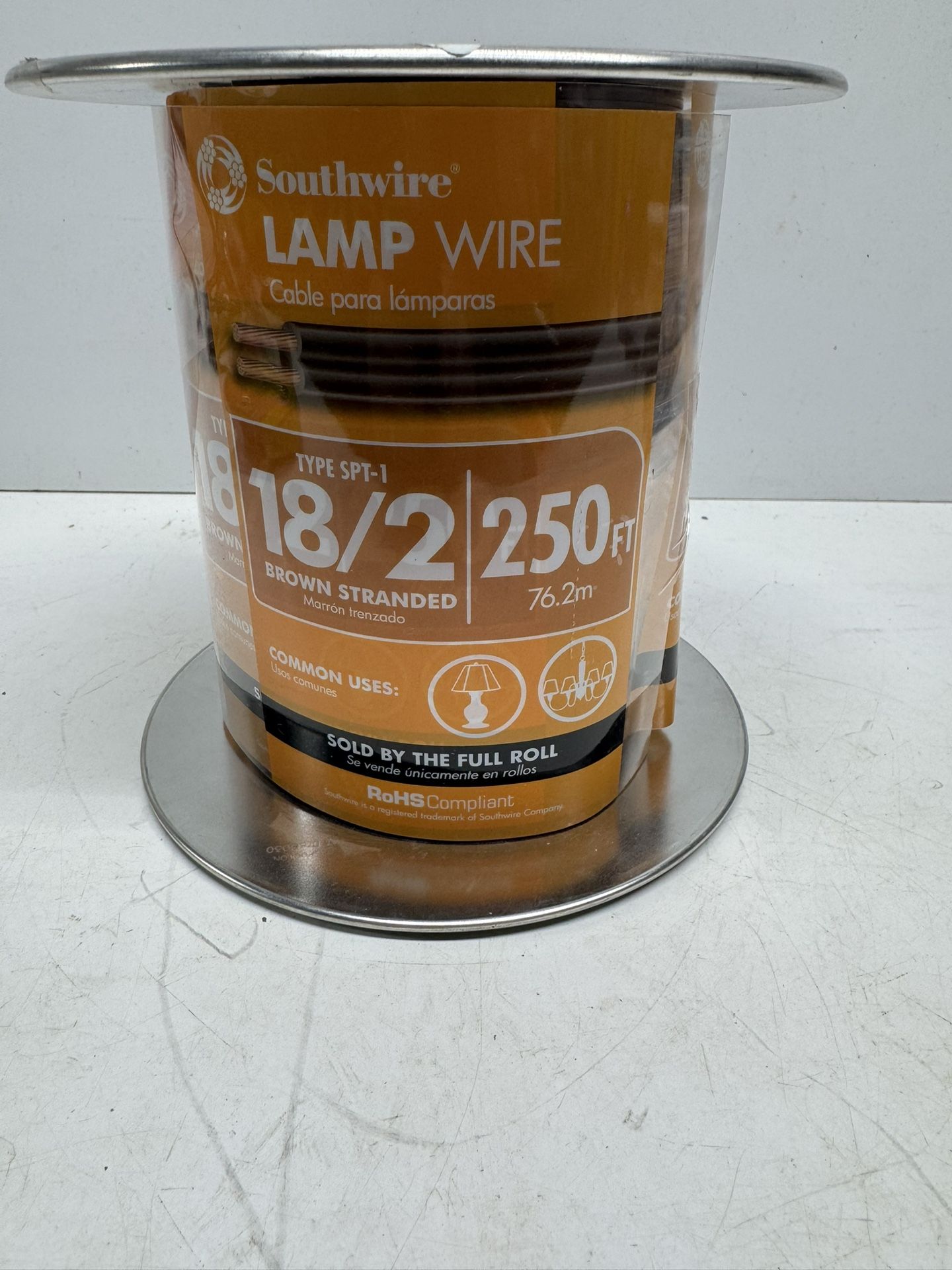 New Southwire Lamp Wire 18/2 Stranded 250ft. Must Pick Up