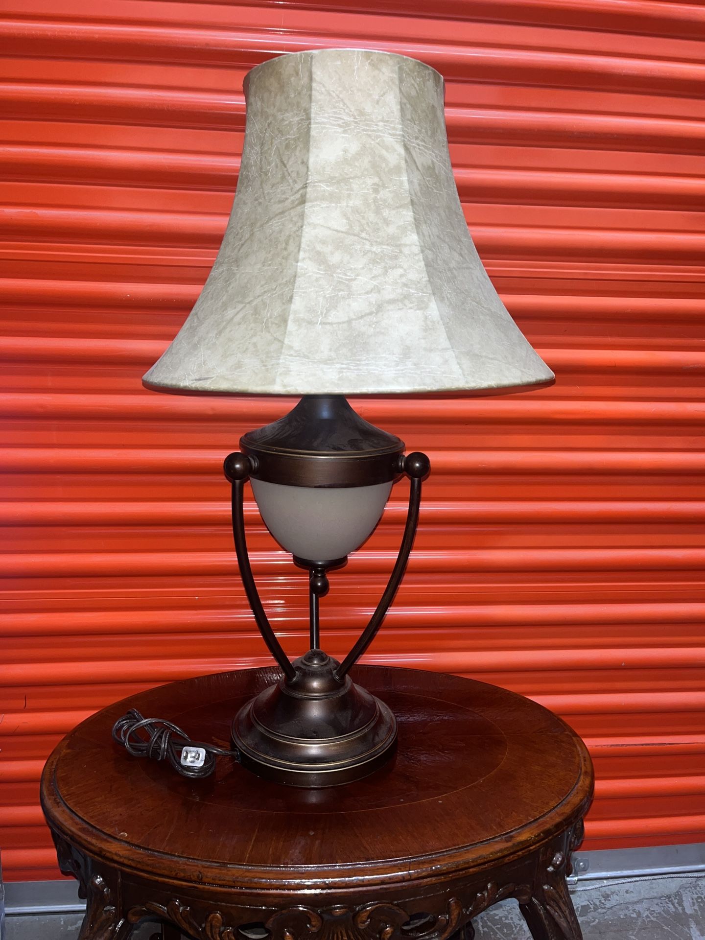 Antique Brass Table Lamp