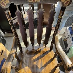 Wood Rocking Chair 