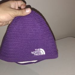 THE NORTH FACE LOGO KNIT BEANIE HAT WOMEN'S 