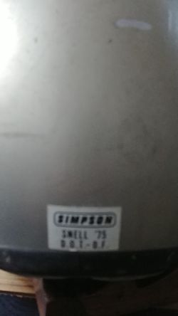 Helmet Off Road Race Motorcycle Simpson