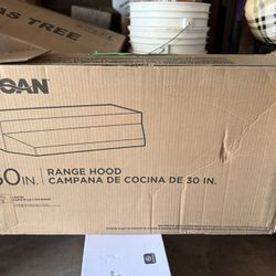 RANGE HOOD CAMPANA DE COCINA DE 30 IN.