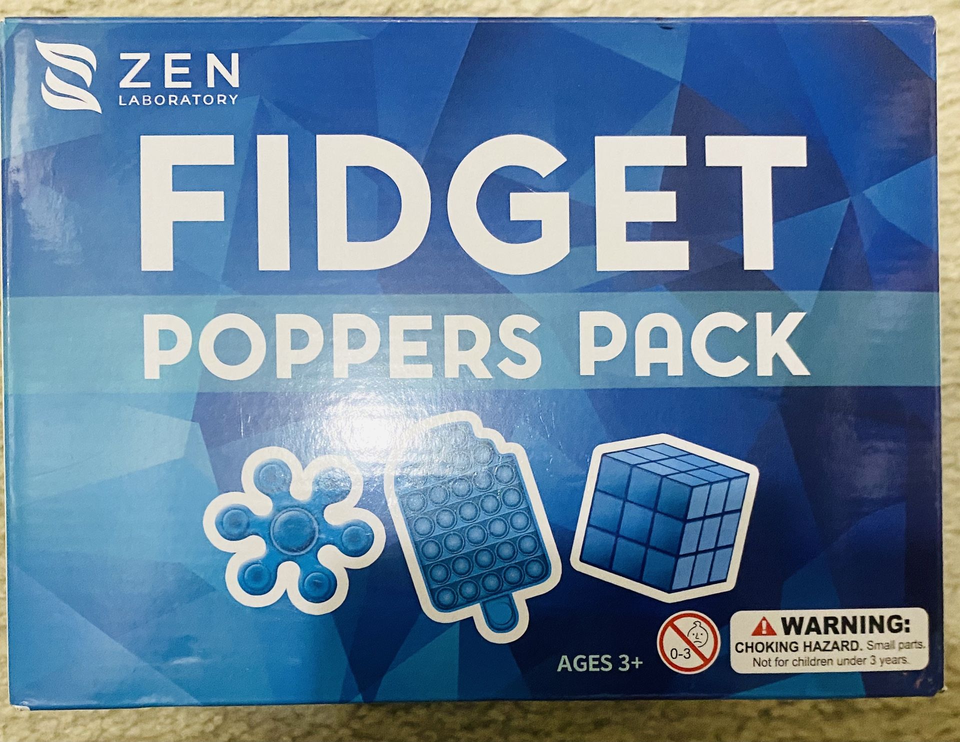 Zen Laboratory Fidget Poppers Toy Pack - Over 25 Fidget Toys!