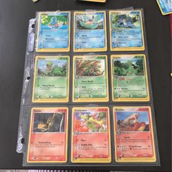 Pokemon Hoenn Starters E Cards