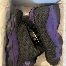 Retro 13 Court Purples (SIZE 9)