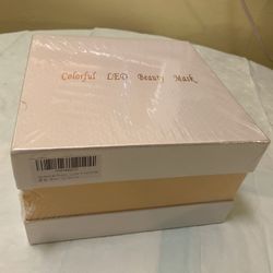 Led Face Mask, 7 Colors Led Light Mask Beauty Machine