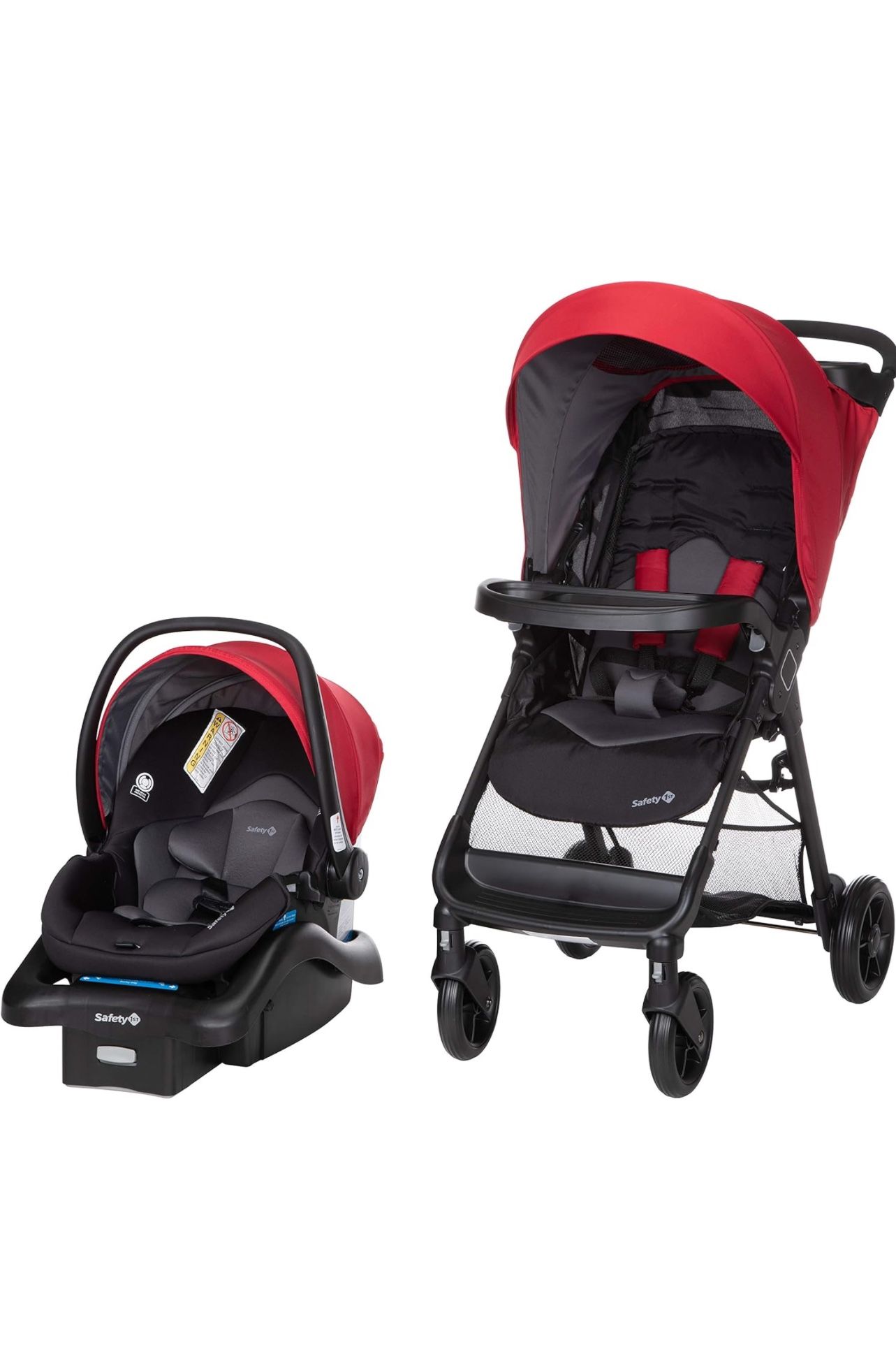 Baby Stroller Travel Systems by Safety 1st, Black Cherry