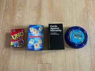 Party And Board Games - Uno, Rummikub, Cards Against Humanity, Ultimate Catchphrase