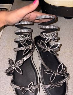 Butterfly sandals
