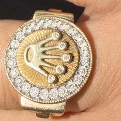 10k Gold Men’s Ring Size 10 