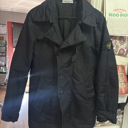 Stone Island Men’s Black Jacket Size M