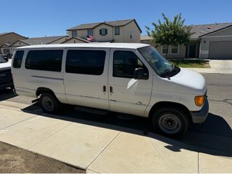 15 passenger Ford Van