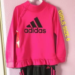 New  Adidas Girl Set Size 6 (Nuevo ).    $15 FIRM.                          NO TRADES.        NO SHIPPING. (East Palmdale)
