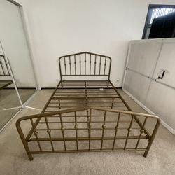 Full size Bedframe (Box spring Included)