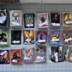 Marvel/DC Trading Cards (700+)