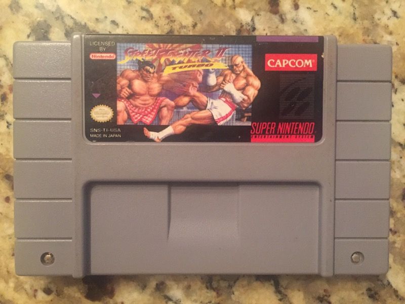 Super Nintendo SNES Street Fighter II Turbo