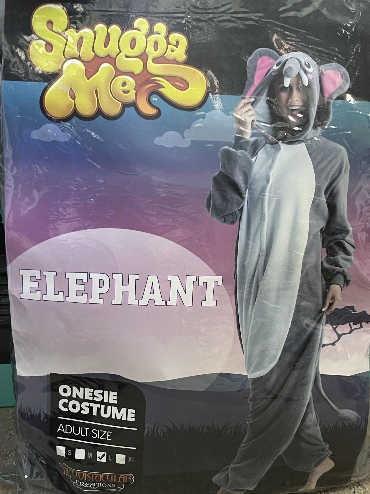 Elephant Onesie Costume