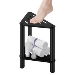 Shower Corner Foot Rest Stool (NEW) / Banquito de Esquina para regadera (NUEVO)