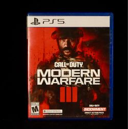 Call or Duty: Modern Warfare 3
