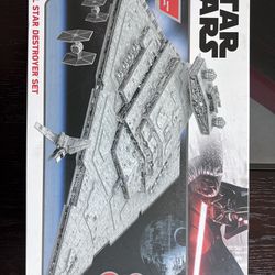 Star Wars Imperial Star Destroyer 3D Model Kit - New