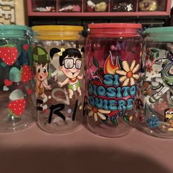 16oz Glass Cup