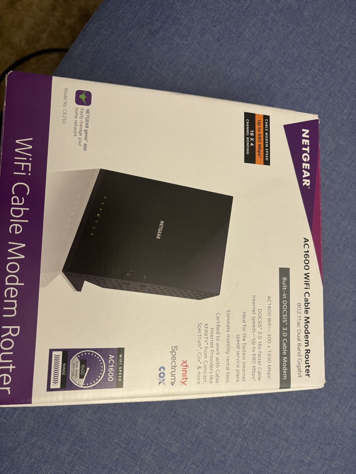 Netgear Wifi Cable Modem Router