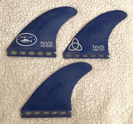 NVS G10 Apex Series Fish 101 - S Surfboard Fins
