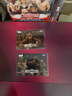 2026 topps UFC Stadium Club cards