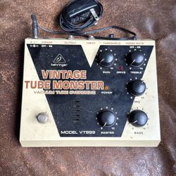 Behringer Vintage Tube Monster Guitar Pedal 