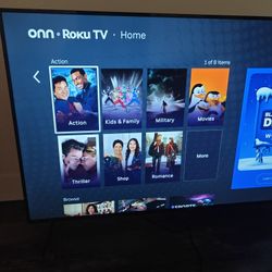 ONN ROKU TV 65 In